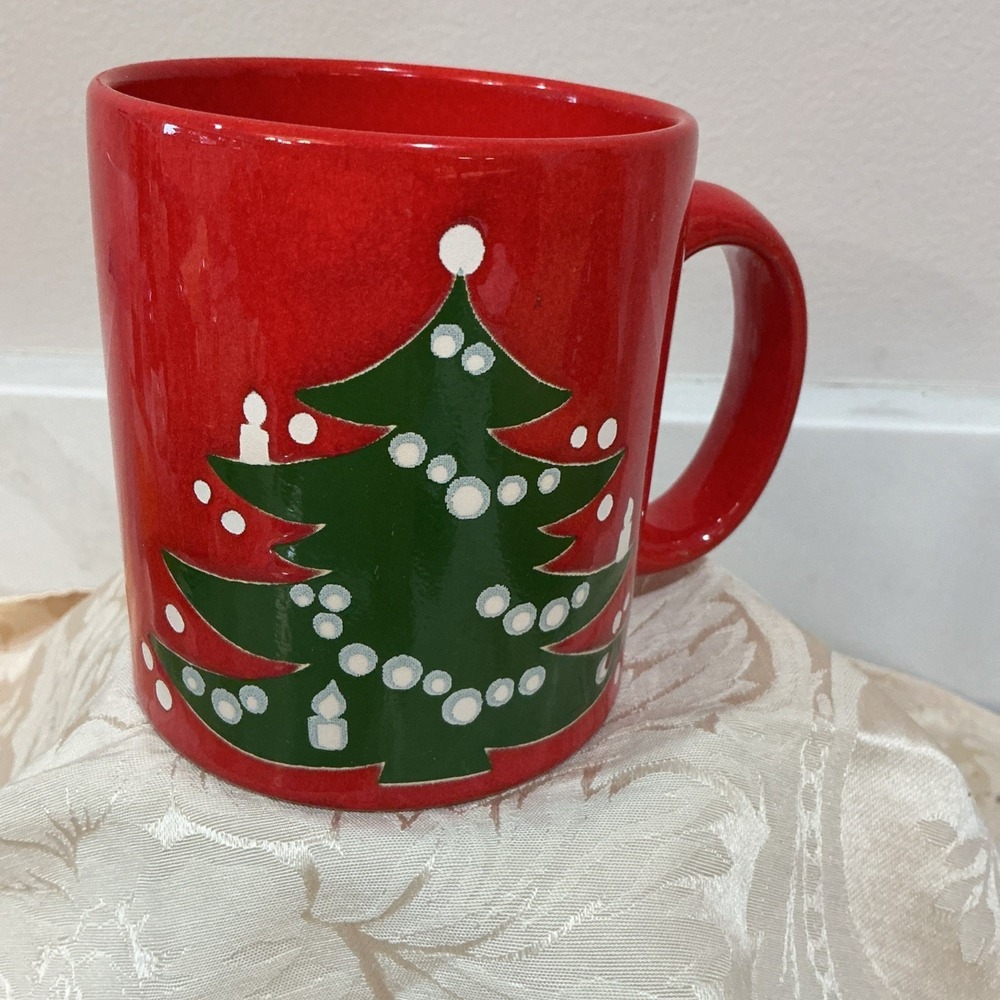 Waechtersbach West Germany Vintage Christmas Tree Mug